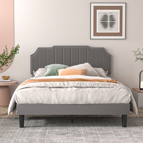 Upholstered bed frame - upholstered,